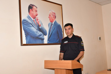 “26 iyun – Narkomaniyaya və Narkobiznesə qarşı Beynəlxalq Mübarizə Günü” ilə bağlı tədbir keçirildi