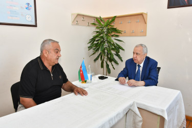 Qubadlı Rayon İcra Hakimiyyətinin  başçısı rayon sakinləri ilə növbəti  səyyar qəbul keçirdi