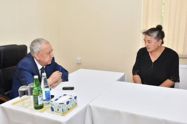 Qubadlı Rayon İcra Hakimiyyətinin  başçısı rayon sakinləri ilə növbəti  səyyar qəbul keçirdi
