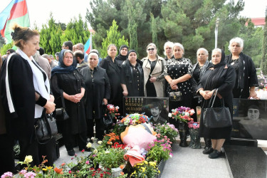 Şəhid leytenant Ülvi Tahir oğlu  Məhərrəmovun anım günü qeyd  olundu