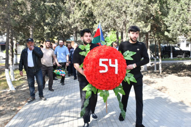 Şəhid İbrahimov Şaiq Müseyib oğlunun doğum günü qeyd olundu