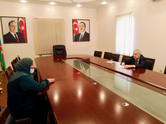 Qubadlı Rayon İcra Hakimiyyətinin  başçısı rayon sakinləri ilə növbəti  səyyar qəbul keçirdi