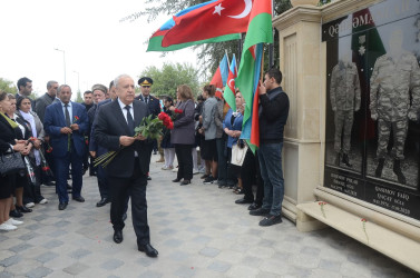 "27 SENTYABR - ANIM GÜNÜ"NÜN 5-Cİ İL DÖNÜMÜ İLƏ ƏLAQƏDAR  TƏDBİRLƏR KEÇİRİLDİ