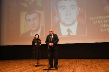 Azərbaycanın Milli Qəhrəmanı, Şəhid Əliyev Ələkbər  Həsən oğlunnun 70 illik yubley tədbiri keçirildi.