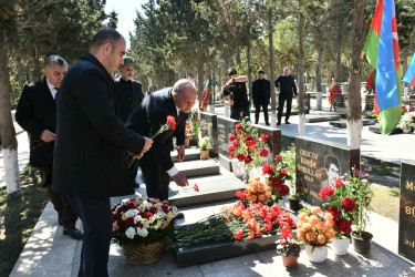 Şəhid Orucov Rəhim Həbibullah oğlunun  anım günü ilə əlaqədar məzarı ziyarət olundu