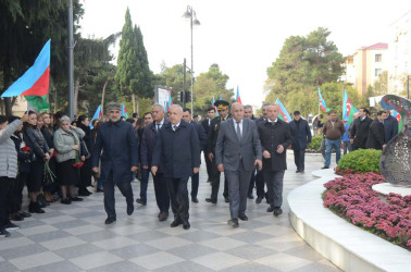 25 oktyabr Qubadlı Şəhəri Günü və Şəhid İsgəndərov İlkin Camal oğlunun anım günü ilə əlaqədar tədbir keçirildi