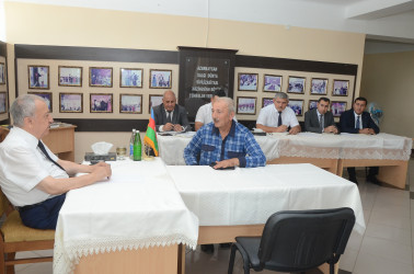 Qubadlı Rayon İcra Hakimiyyətinin  başçısı rayon sakinləri ilə növbəti  səyyar qəbul keçirdi.