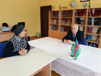 Qubadlı Rayon İcra Hakimiyyətinin  başçısı rayon sakinləri ilə növbəti  səyyar qəbul keçirdi