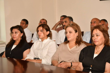 “14 iyul 1969-cu il: Müstəqil və  qüdrətli Azərbaycanın təməlinin  qoyulduğu gün” mövzusunda tədbir keçirildi