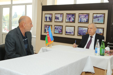 Qubadlı Rayon İcra Hakimiyyətinin  başçısı rayon sakinləri ilə növbəti  səyyar qəbul keçirdi.