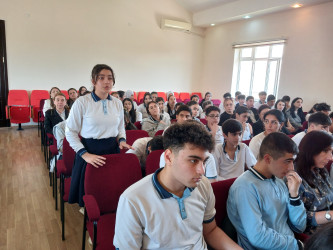 “Şüurlu cəmiyyət, sağlam ailə: Erkən nikah və məişət zorakılığına qarşı maariflənək” başlıqlı tədbir təşkil edilib