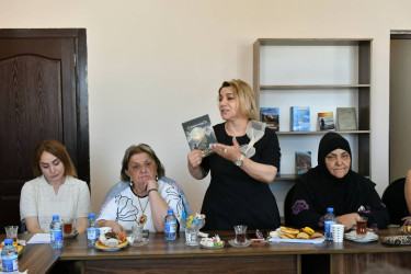 Qubadlı rayonunun Çaytumas kəndinin qəhrəman şəhidlərinə həsr olunan “Əbədiyyət dastanı” kitabının təqdimatı keçirilib