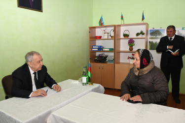 Qubadlı Rayon İcra Hakimiyyətinin  başçısı rayon sakinləri ilə növbəti  səyyar qəbul keçirdi.