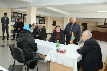 Qubadlı Rayon İcra Hakimiyyətinin  başçısı rayon sakinləri ilə növbəti  səyyar qəbul keçirdi.