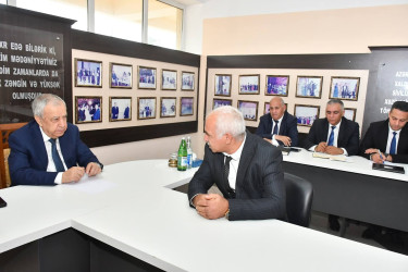 Qubadlı Rayon İcra Hakimiyyətinin  başçısı rayon sakinləri ilə növbəti  səyyar qəbul keçirdi