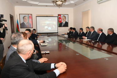 “XOCALI FACİƏSİ ”NİN 34-CÜ İLDÖNÜMÜ  İLƏ ƏLAQƏDAR TƏDBİR KEÇİRİLDİ.