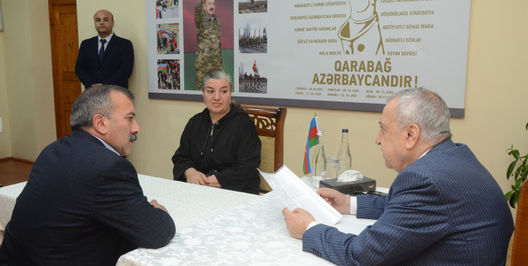Qubadlı Rayon İcra Hakimiyyətinin  başçısı rayon sakinləri ilə növbəti  səyyar qəbul keçirdi.