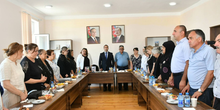 Qubadlı rayonunun Çaytumas kəndinin qəhrəman şəhidlərinə həsr olunan “Əbədiyyət dastanı” kitabının təqdimatı keçirilib
