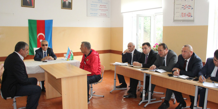 Qubadlı Rayon İcra Hakimiyyətinin başçısı rayon sakinləri ilə növbəti səyyar qəbul keçirdi