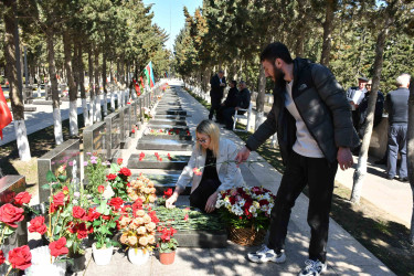 Şəhid Orucov Rəhim Həbibullah oğlunun  anım günü ilə əlaqədar məzarı ziyarət olundu
