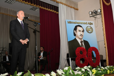 Həkim , Xeyriyyəçi, Şair mərhum  Seyid Mir Məhəmməd Mir Sədi  oğlunun 80 illik yubileyi qeyd olundu.