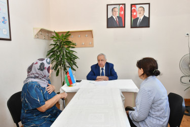 Qubadlı Rayon İcra Hakimiyyətinin  başçısı rayon sakinləri ilə növbəti  səyyar qəbul keçirdi