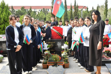 Şəhid leytenant Ülvi Tahir oğlu  Məhərrəmovun anım günü qeyd  olundu