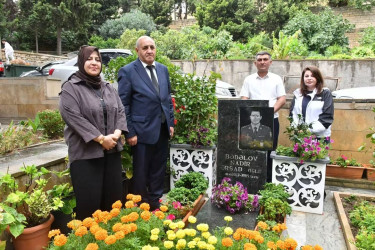 Qubadlı rayonunun şəhidləri Bakı Şəhidlər Xiyabanında yad olundu, eyni zamanda Şəhid Xanlar Nuriyevin 60 illik yubileyi qeyd edildi