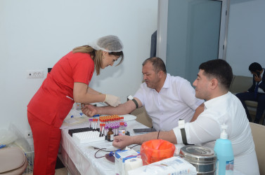 Qanvermə aksiyası keçirildi