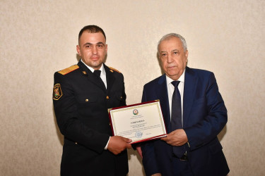 AZƏRBAYCAN POLİSİNİN YARANMASININ 108-Cİ İL DÖNÜMÜ MÜNASİBƏTİLƏ TƏDBİR KEÇİRİLDİ
