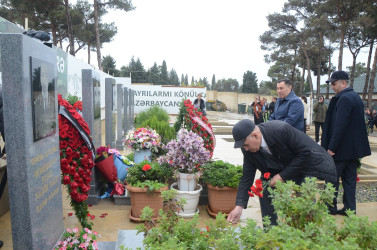 Azərbaycanın Milli Qəhrəmanı, Şəhid polkovnik Həmidov Şükür Nəriman oğlunun anım günü