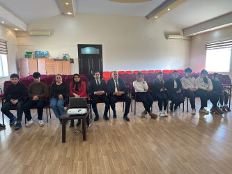 Qubadlı rayon gəncləri üçün  “İlk tibbi yardımın göstərilməsi”  başlıqlı təlim təşkil edilib.