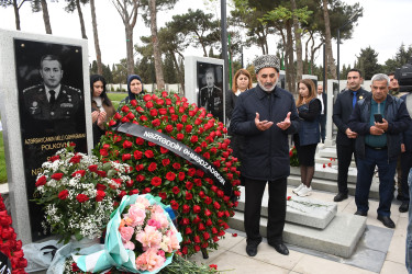 Azərbaycanın Milli Qəhrəmanı, Şəhid polkovnik Həmidov Şükür Nəriman oğlunun anım günü