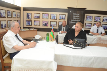 Qubadlı Rayon İcra Hakimiyyətinin  başçısı rayon sakinləri ilə növbəti  səyyar qəbul keçirdi.