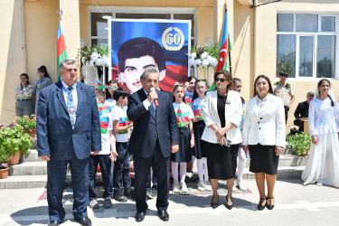 Şəhid Məmmədov İsa İsgəndər  oğlunun 60 illik yubileyi ilə əlaqədar  tədbir keçirildi