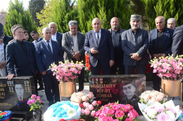 Şəhid Mustafayev Rüfət Zöhrab oğlunun  anım günü qeyd olundu