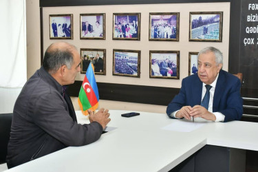Qubadlı Rayon İcra Hakimiyyətinin  başçısı rayon sakinləri ilə növbəti  səyyar qəbul keçirdi