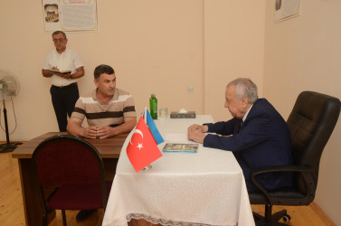 Qubadlı Rayon İcra Hakimiyyətinin  başçısı rayon sakinləri ilə növbəti  səyyar qəbul keçirdi