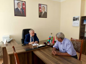 Qubadlı Rayon İcra Hakimiyyətinin  başçısı rayon sakinləri ilə növbəti  səyyar qəbul keçirdi