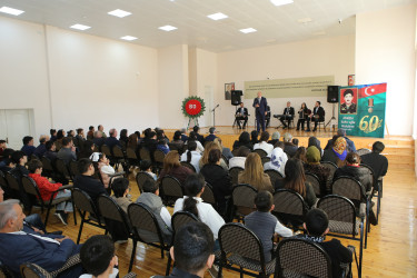 Şəhid Mehdiyev Əbülfəz Bəbir  oğlunun 60 illik yubileyi qeyd olundu.