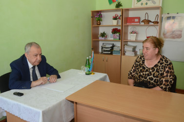 Qubadlı Rayon İcra Hakimiyyətinin başçısı rayon sakinləri ilə növbəti səyyar qəbul keçirdi