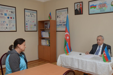 Qubadlı Rayon İcra Hakimiyyətinin  başçısı rayon sakinləri ilə növbəti  səyyar qəbul keçirdi.