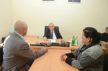 Qubadlı Rayon İcra Hakimiyyətinin  başçısı rayon sakinləri ilə növbəti  səyyar qəbul keçirdi.