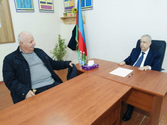 Qubadlı Rayon İcra Hakimiyyətinin  başçısı rayon sakinləri ilə növbəti  səyyar qəbul keçirdi