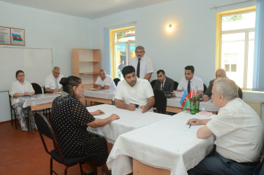 Qubadlı Rayon İcra Hakimiyyətinin  başçısı rayon sakinləri ilə növbəti  səyyar qəbul keçirdi.