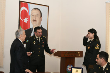 Səfərbərlik və Hərbi Xidmətə Çağırış üzrə  Dövlət Xidmətinin işçilərinin peşə bayramı  münasibəti ilə tədbir keçirildi.