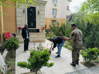 “Konstitusiya və Suverenlik İli” çərçivəsində  gül kolları əkildi