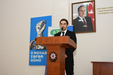 Rayonun Hal kənd tam orta məktəbində “Xocalı  faciəsi-yaddaşın unudulmayan tarixi” başlığı altında tədbir keçirildi
