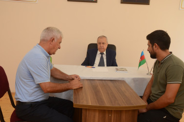 Qubadlı Rayon İcra Hakimiyyətinin  başçısı rayon sakinləri ilə növbəti  səyyar qəbul keçirdi