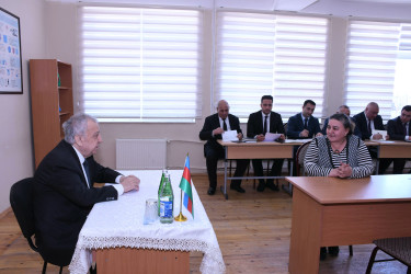 Qubadlı Rayon İcra Hakimiyyətinin  başçısı rayon sakinləri ilə növbəti  səyyar qəbul keçirdi